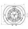 KL-S Double-action pneumatic chuck