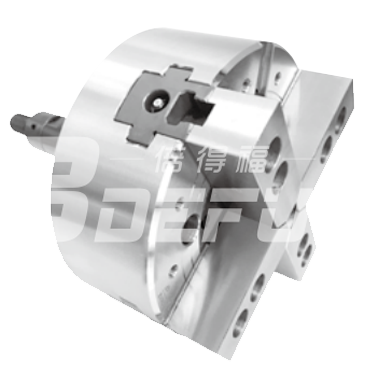 KY Solid four-jaw power chuck