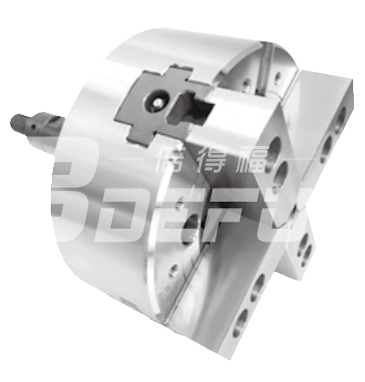 KY Solid four-jaw power chuck