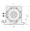 KJM-D Oil-pressure bi-directional spindle clamp