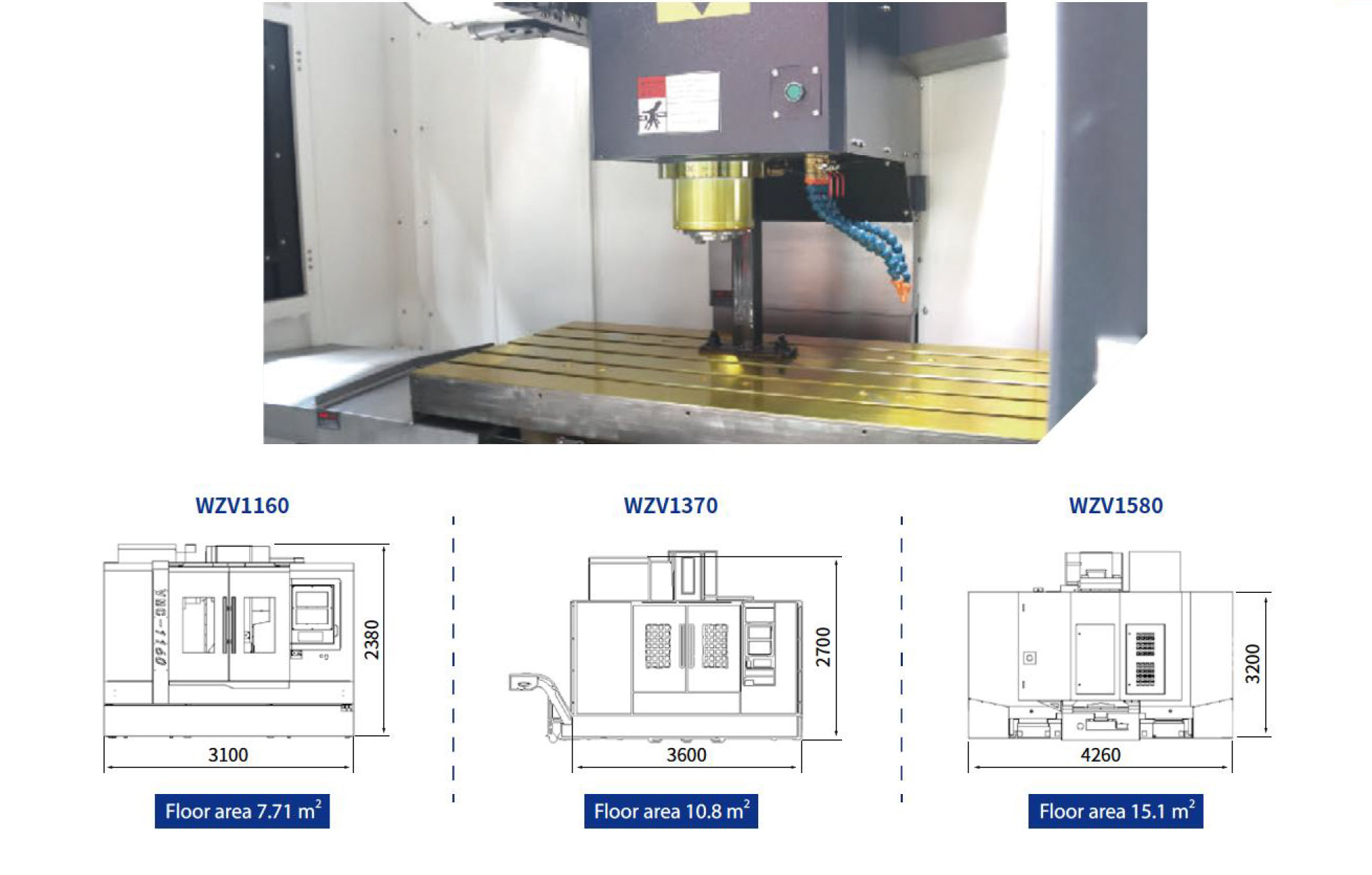 WZV Vertical CNC Machining Center