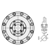 RK-NMiddle-solid rotary cylinder (pressure maintaining type)