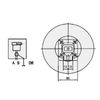 RH Middle-solid rotary cylinder