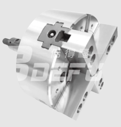 KY Solid four-jaw power chuck