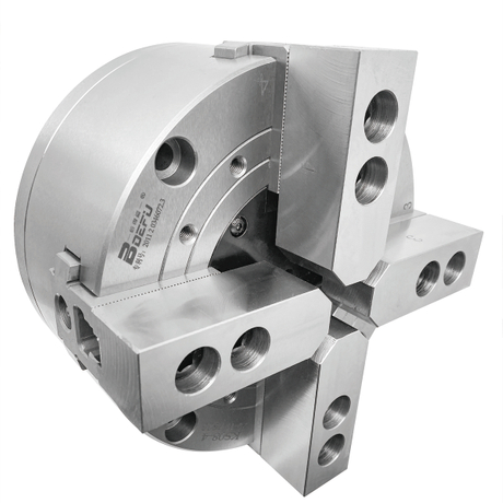 KS Solid four-jaw pneumatic chuck