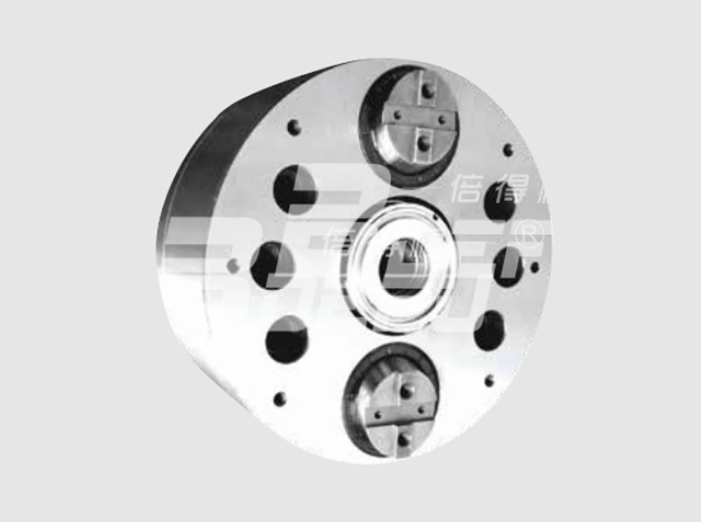 KX Two-jaw post-tensioning type oil pressure chuck